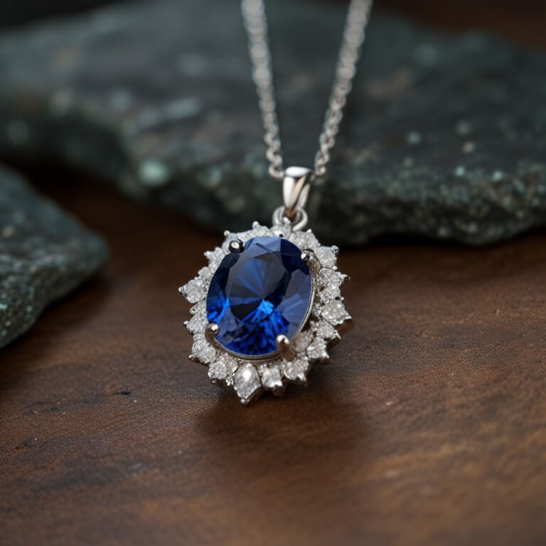 Sapphire Pendant